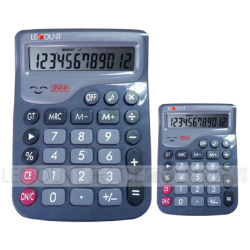 Calculatrice "Twin-Set" à double amplificateur à 12 chiffres avec son "Bibi" (LC271B et LC272B)